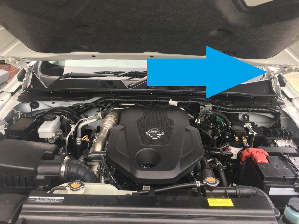 LH bonnet Hinge for Nissan Navara NP300