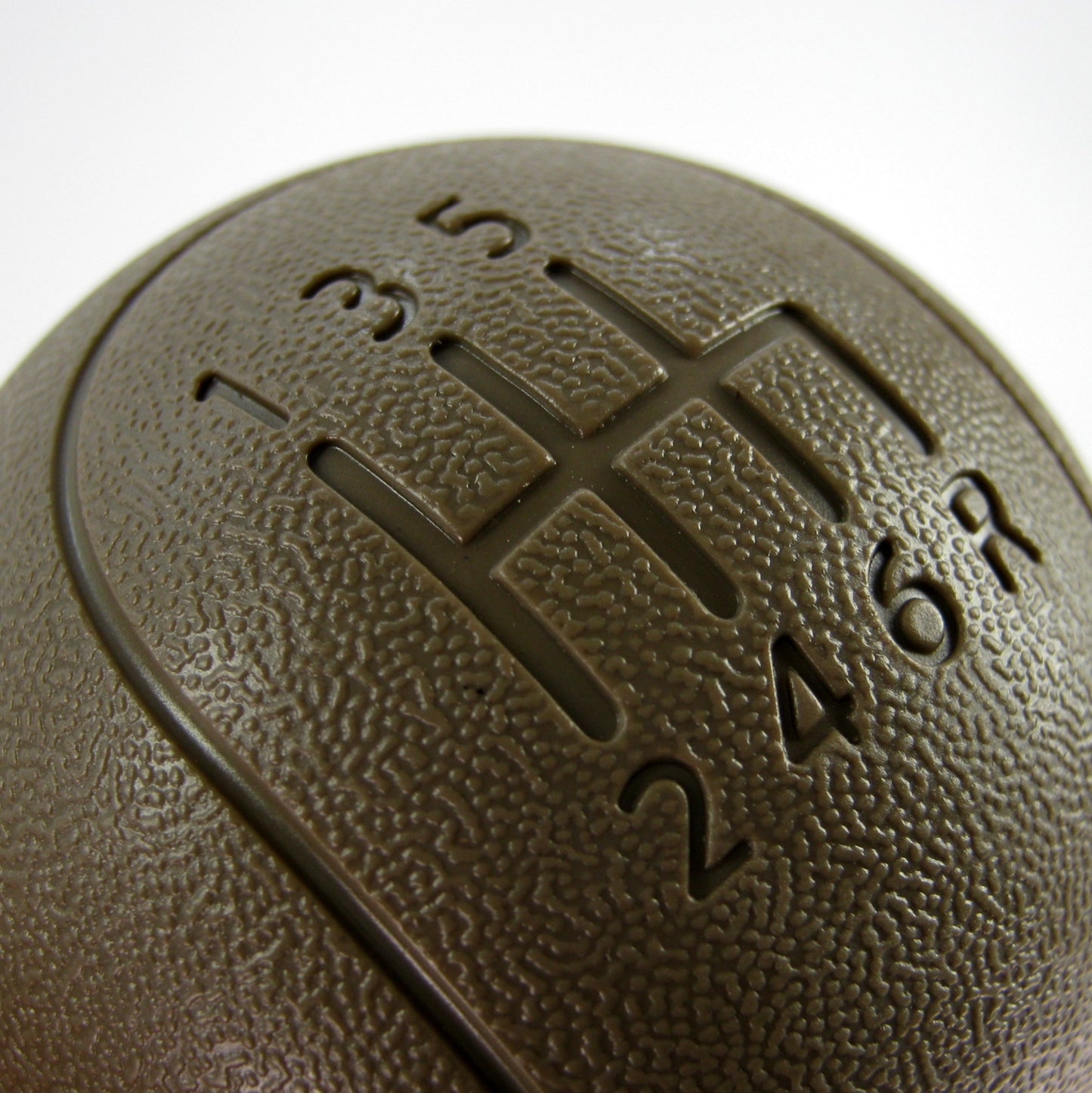 Manual Gear Knob - 6 speed - Tan - for Nissan Navara D40