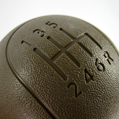 Manual Gear Knob - 6 speed - Tan - for Nissan Navara D40