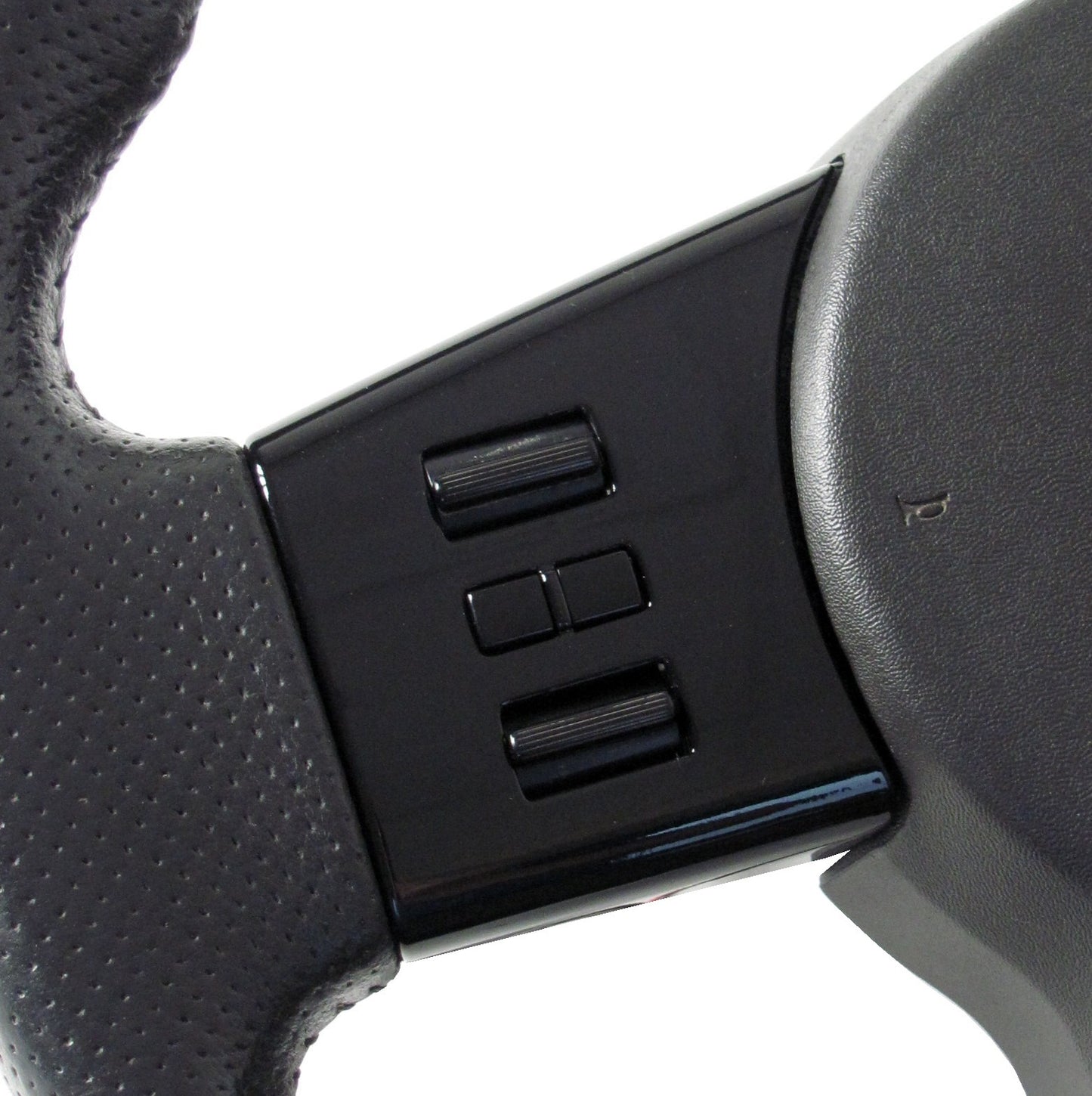Steering Wheel Switch Left ( 4 switches ) - Black Piano - for Nissan Navara D40