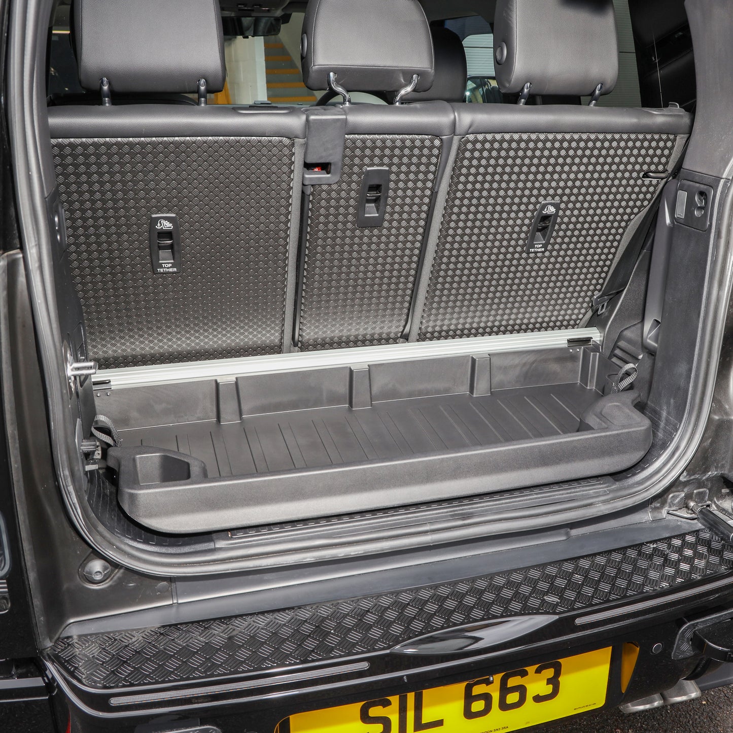 Rear Raised Floor Stowage Box for Land Rover Defender L663(90)