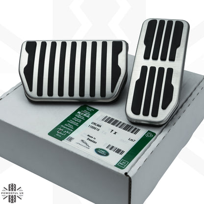 Foot Pedal Covers - Genuine - for Jaguar XE