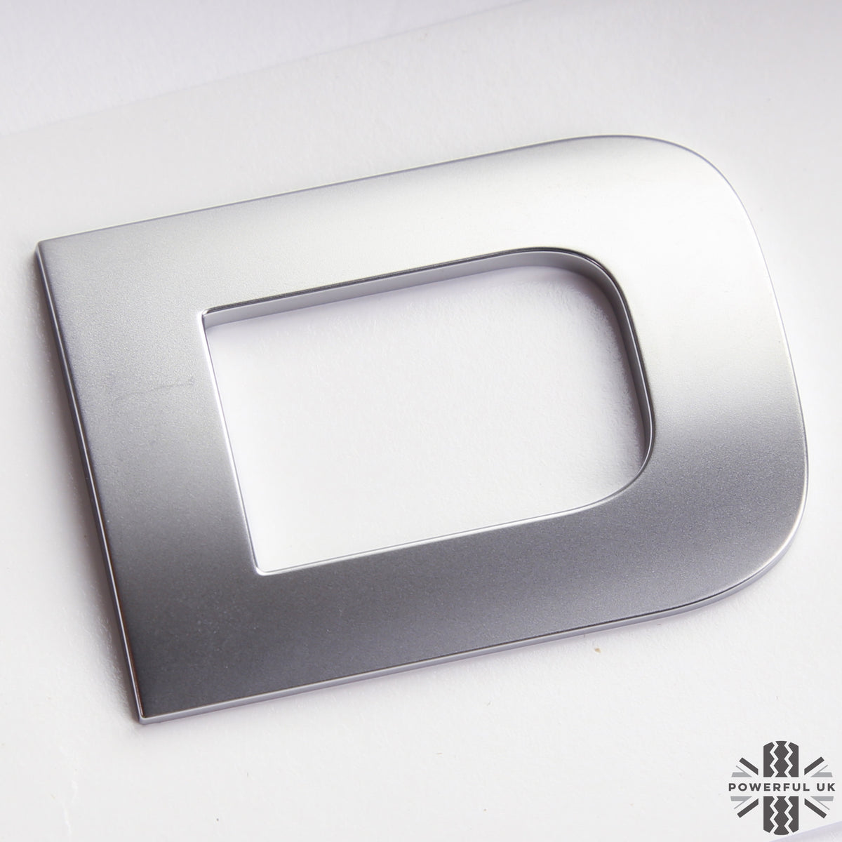 Bonnet Lettering - Noble Chrome - for Land Rover Defender L663