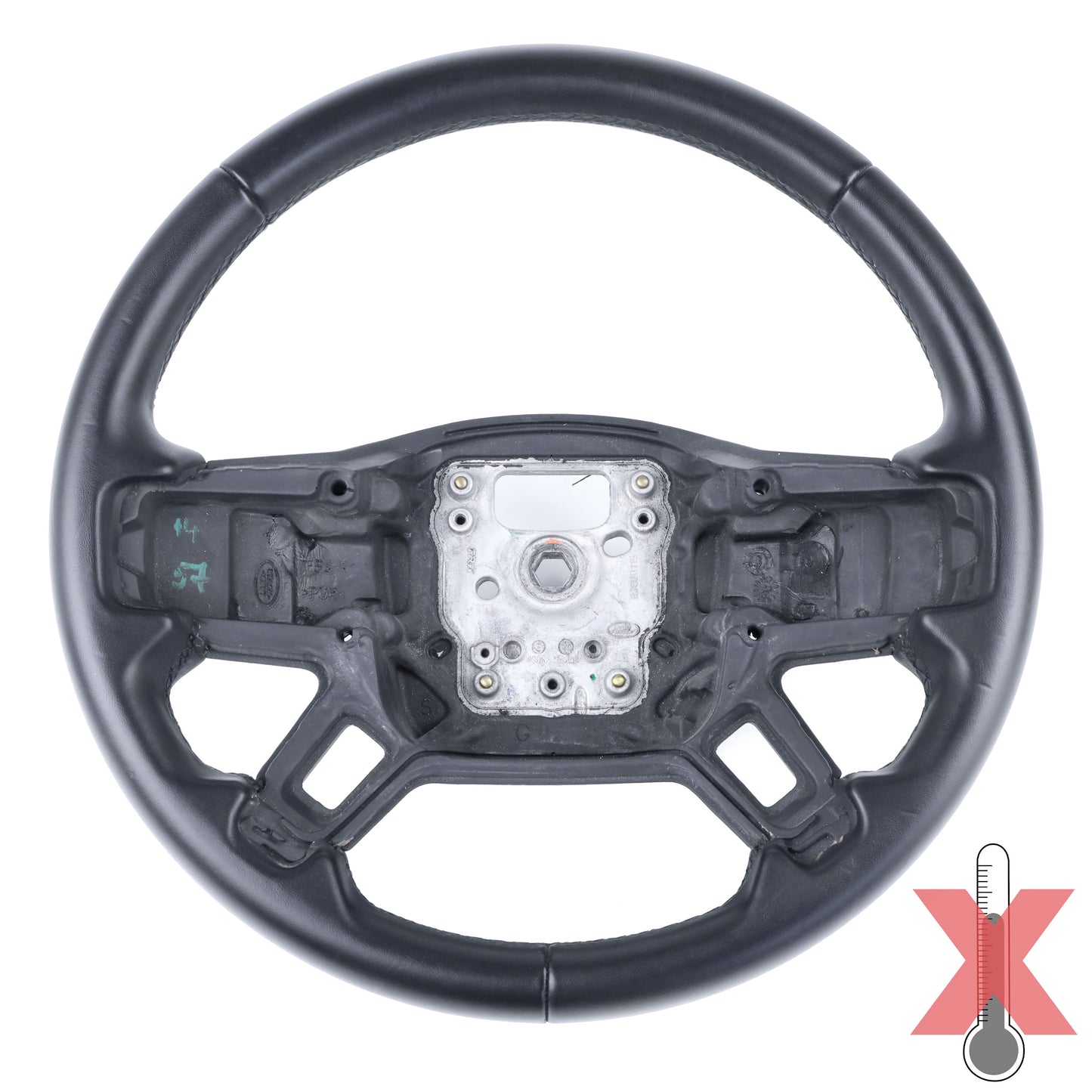Genuine Leather Steering Wheel for Land Rover Defender L663 - Take Off - Non-Heated