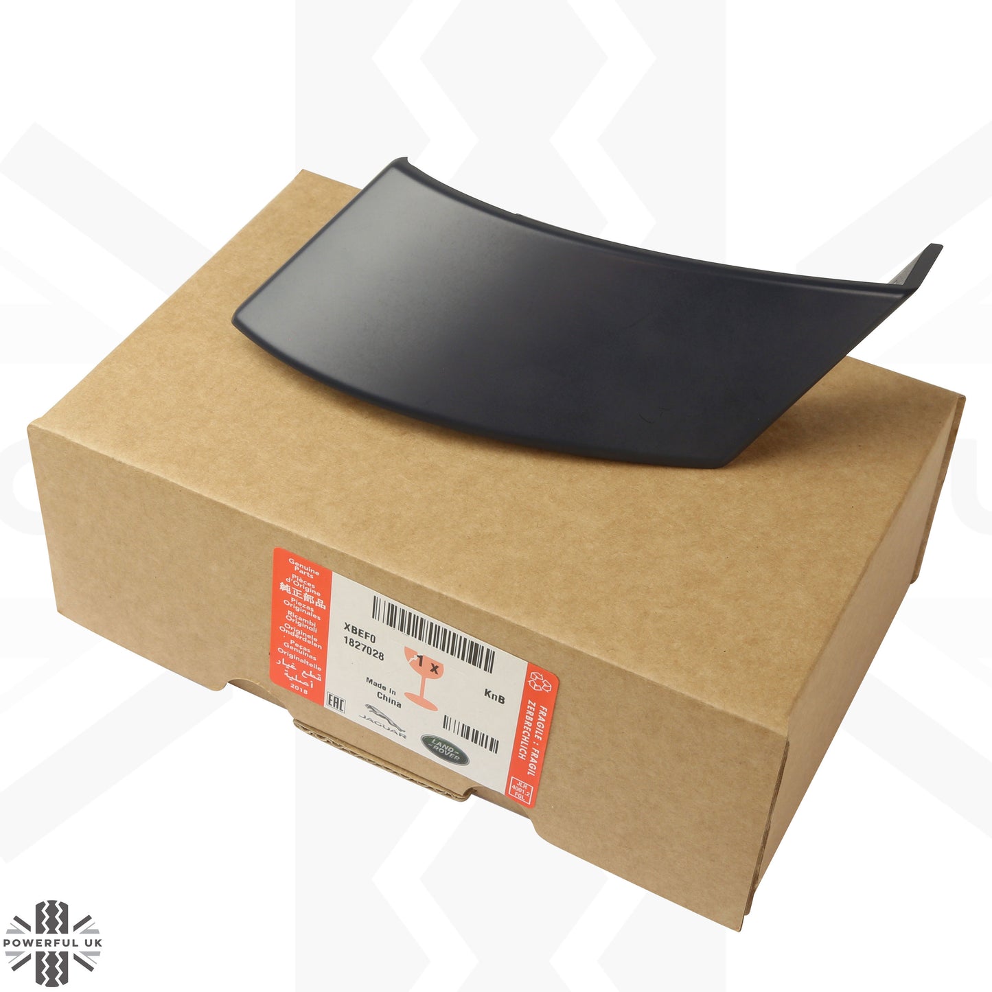 A Pillar Finisher Cap (Unpainted) for Land Rover Defender L663 - LEFT