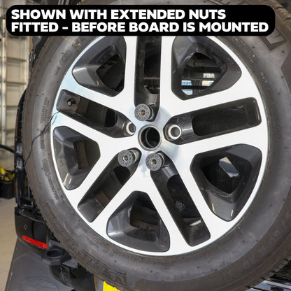 Recovery Board Spare Wheel Mount Kit for Land Rover Defender L663 - for ARB Tred Pro