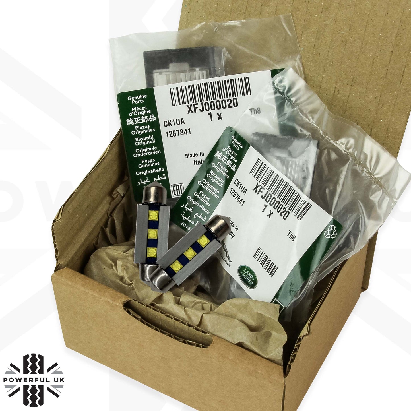 LED number licence plate light upgrade KIT for Range Rover L322