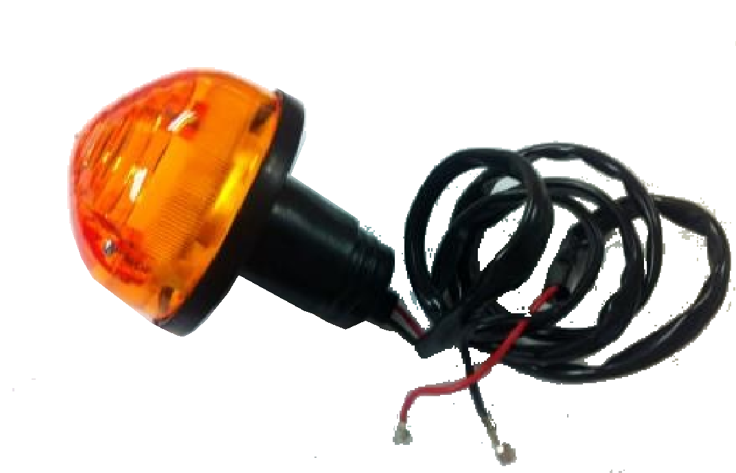 Front / Rear Orange Indicator Light Lamp Kit for original Land Rover Defender - Early Type