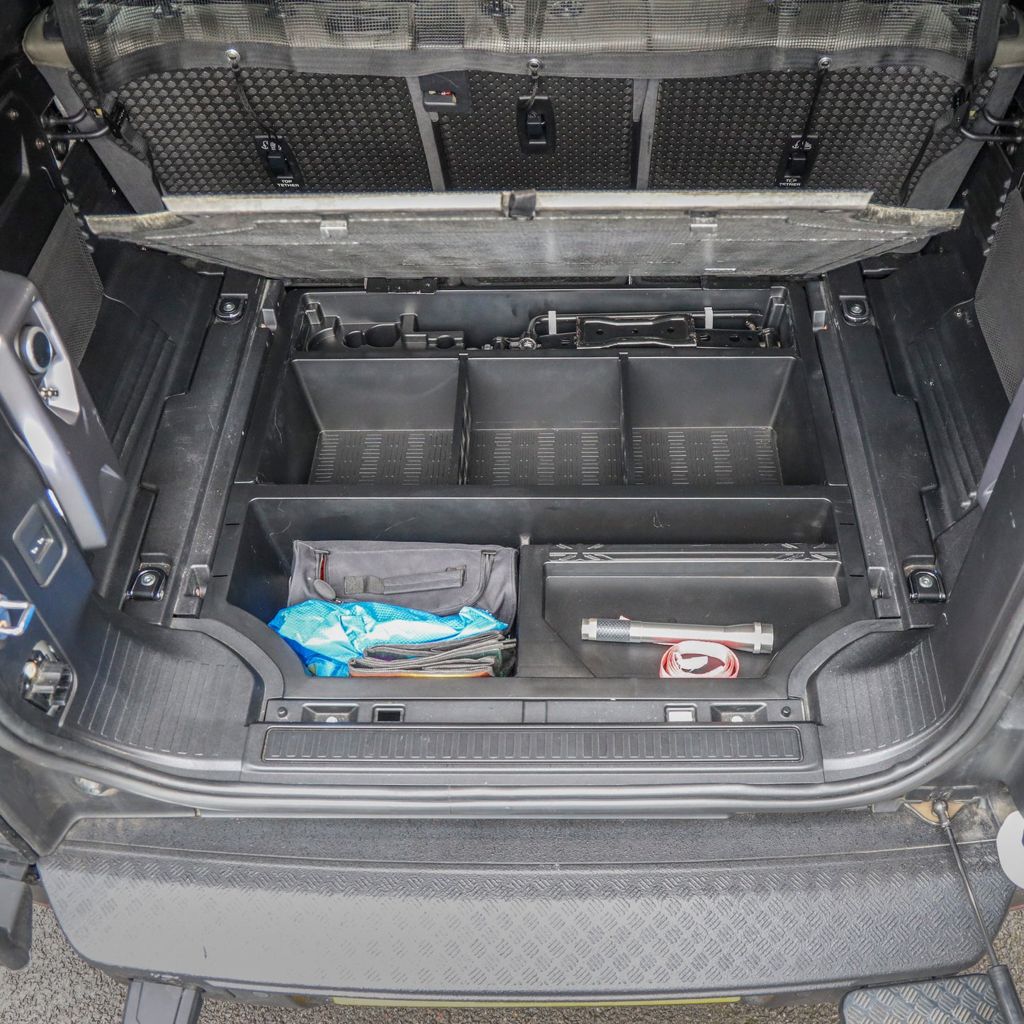 Under Boot Floor Storage Box for Land Rover Defender L663(110)