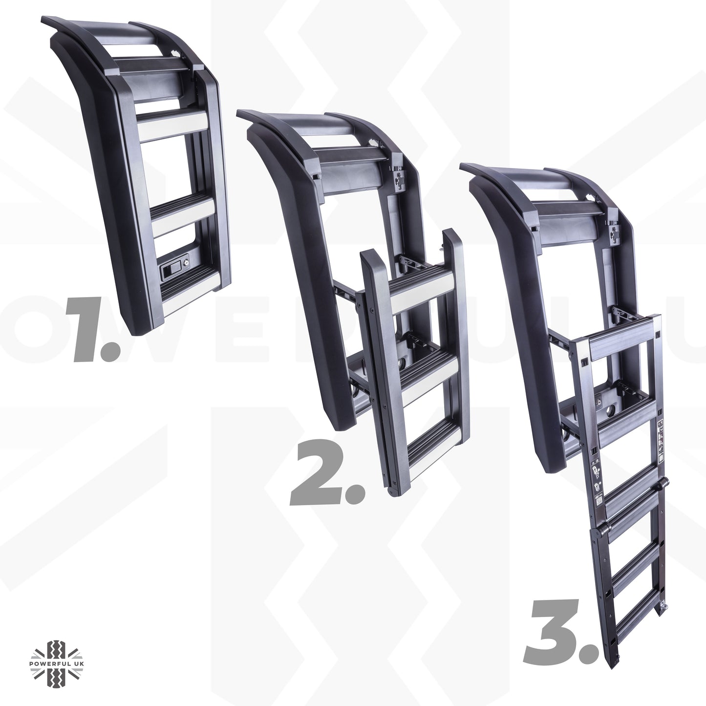 Genuine Deployable Side Ladder for Land Rover Defender L663