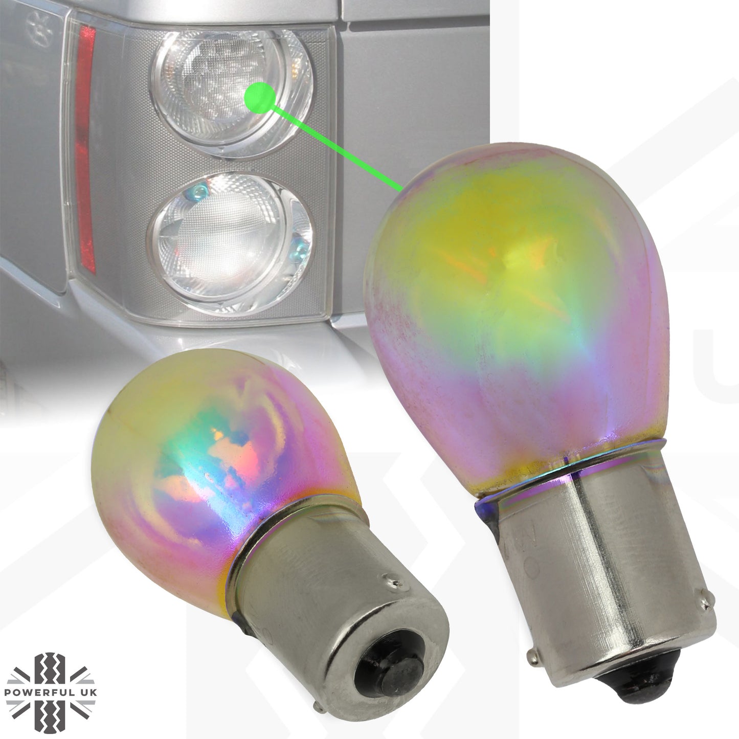 Diadem Orange Indicator Bulbs for Range Rover L322 (Pair) 2005-09