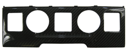 Clock Fascia Panel - Black Carbon for Range Rover L322