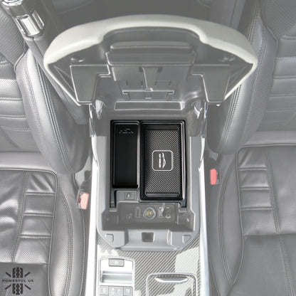Wireless Charging Tray (Option 1) for Range Rover L405 2013-17 (for vehicles WITH fridge)