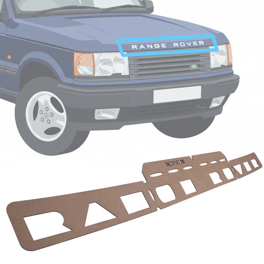 Front Lettering Template for Range Rover P38
