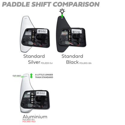 RED Aluminium Paddle Shift Kit for Range Rover Sport L494
