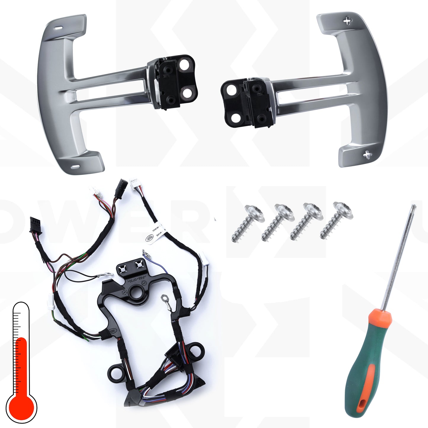 Paddle Shift Upgrade Kit for Land Rover Defender L663 - for Heated or non heated Wheel