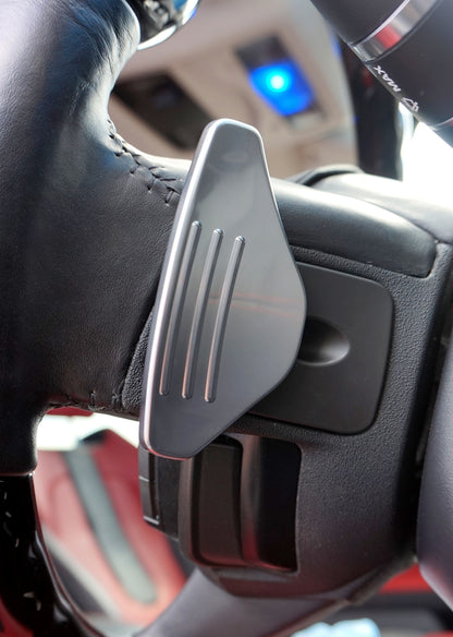 Paddle Shift extension for Range Rover Evoque - Chrome Silver - Pair