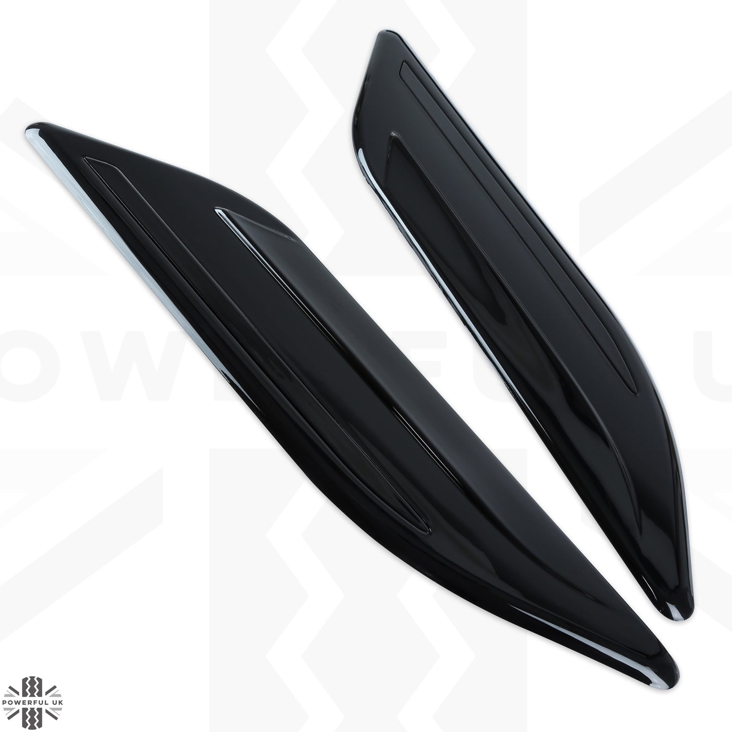 Dummy Bonnet Vents (Type 2) - 'All Gloss Black' for Range Rover Evoque