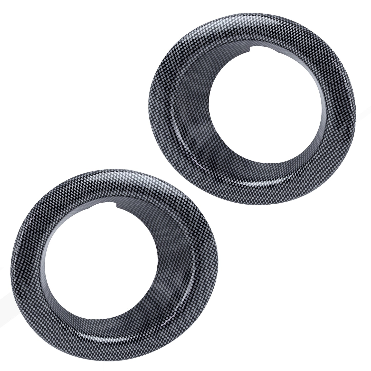 2x Fog Lamp Bezels for Range Rover Sport L320 2005-09 - Carbon