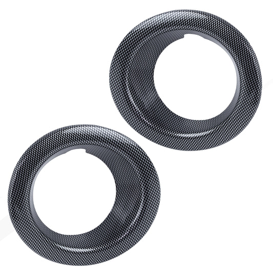 2x Fog Lamp Bezels for Range Rover Sport L320 2005-09 - Carbon