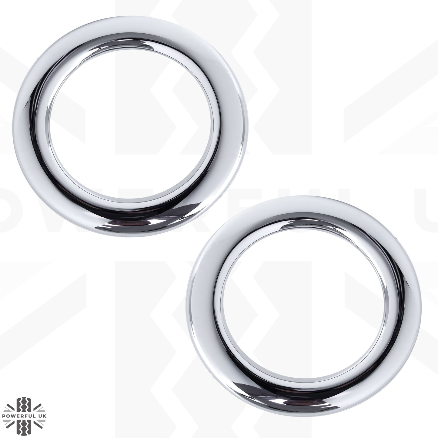 Fog Bezel Covers for Range Rover Sport 2005-09 - Chrome