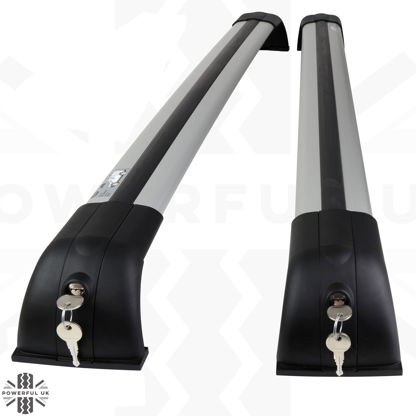 Roof Rack - Locking Cross Bar Kit Genuine - Silver - for Land Rover Discovery 3/ 4