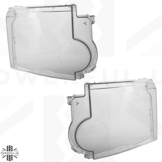 Replacement Headlight Lens for Land Rover Discovery 3  - PAIR