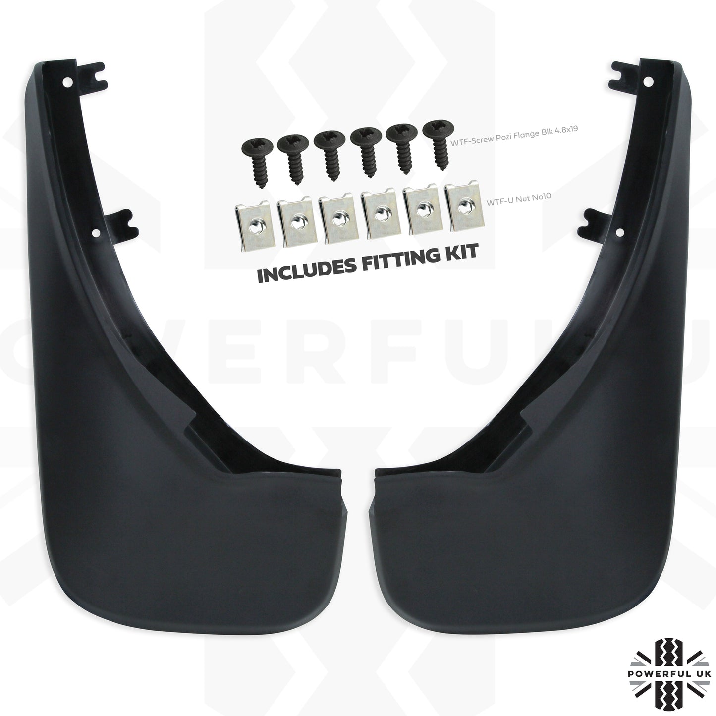 Front Mudflap Kit for Range Rover L322