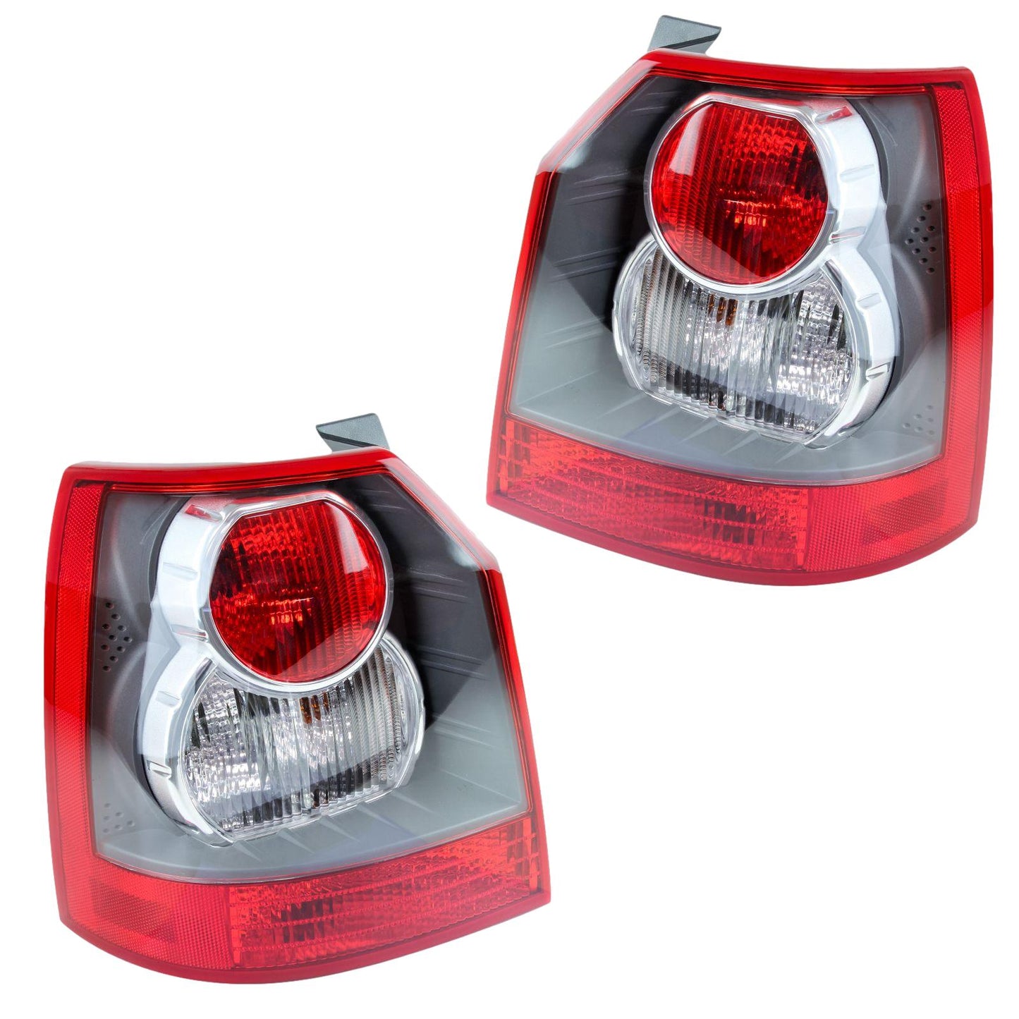 Rear Light Assembly for Freelander 2 (2007-10) Red Brake Lens - Pair