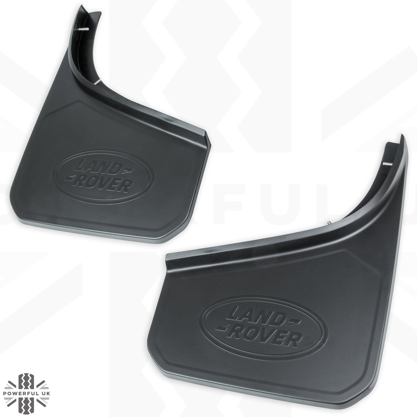 Rear Mudflaps - Classic Design - Genuine - for Land Rover Defender L663