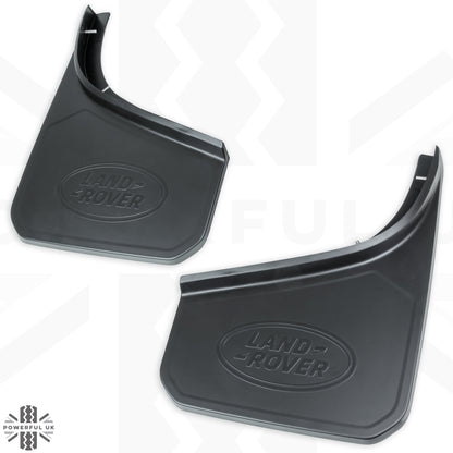 Rear Mudflaps - Classic Design - Genuine - for Land Rover Defender L663