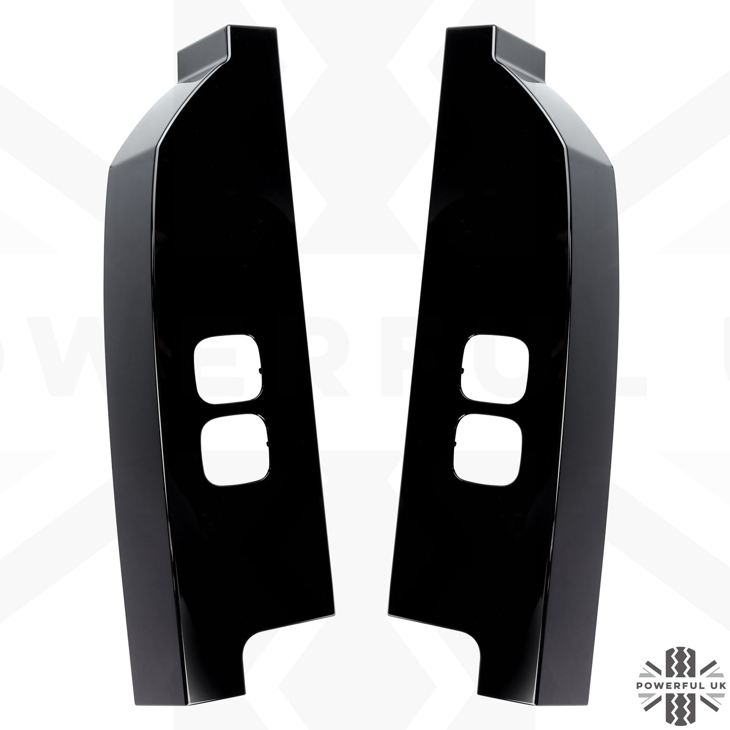 Aftermarket Rear Corner Panels - Gloss Black - for Land Rover Defender L663 - PAIR