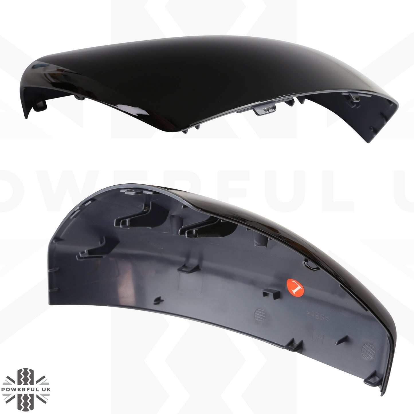 Replacement Mirror Caps for Land Rover Discovery Sport  - Gloss Black