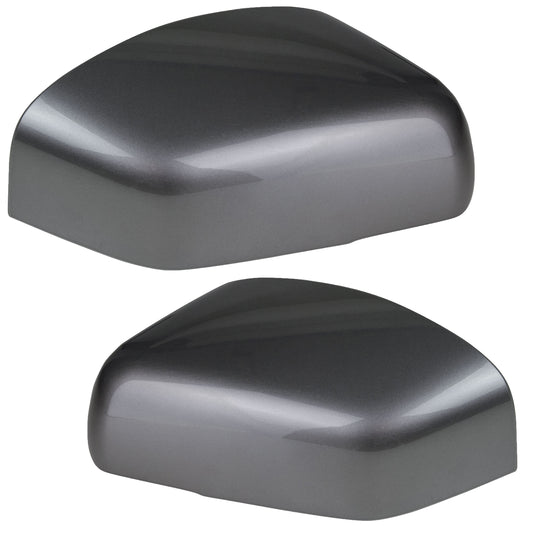 Top Half Mirror Covers for Range Rover L322 (05-09 Mirrors) - Stornoway Grey