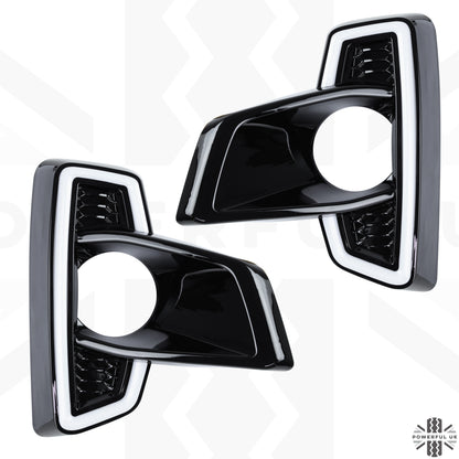 LED DRL/Indicator Fog Light Surround Kit for Toyota Hilux Invincible X 2018-21