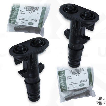 Genuine Headlight/Bumper Washer Jet PAIR for Range Rover L32210-13