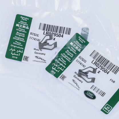 2x Metal Trim Clips for Overhead Console for Range Rover Evoque