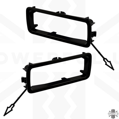Tow Loop Finisher Inserts for Land Rover Defender L663 - Pair