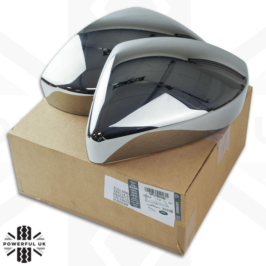 Mirror Caps - Genuine - Chrome for Jaguar E-Pace