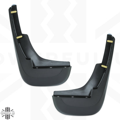 Front Mudflaps - Standard Design - Genuine - for Land Rover Defender L663