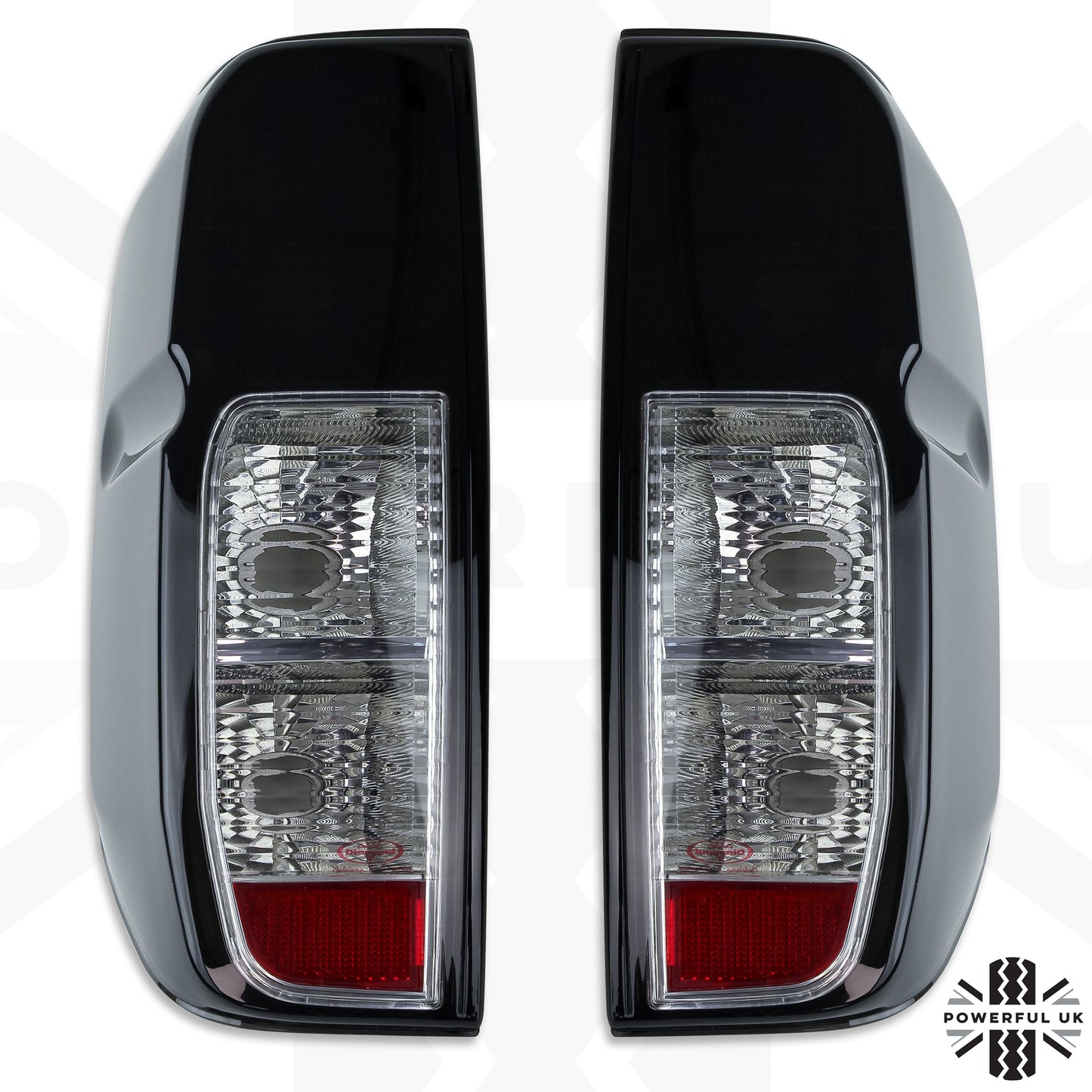 Dark Smoked Rear Lights for Nissan Navara D40
