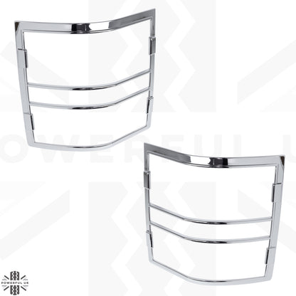 Rear Light Covers for Range Rover L322 - Chrome