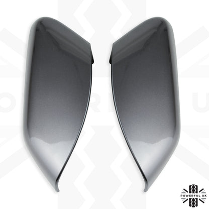 Top Half Mirror Covers for Land Rover Freelander 2 (07-09 Mirrors) - Stornoway Grey