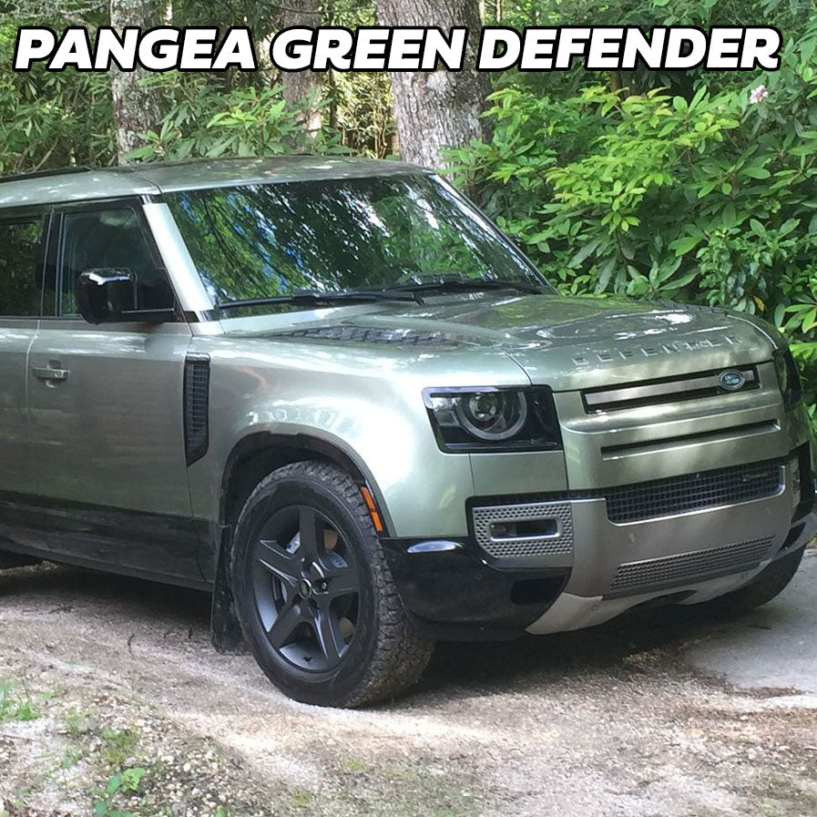 Spare Wheel Delete Cover Set for Land Rover Defender L663 - Pangea Green