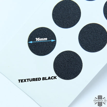 16mm Parking Sensor Cover Stickers x8 for Jaguar