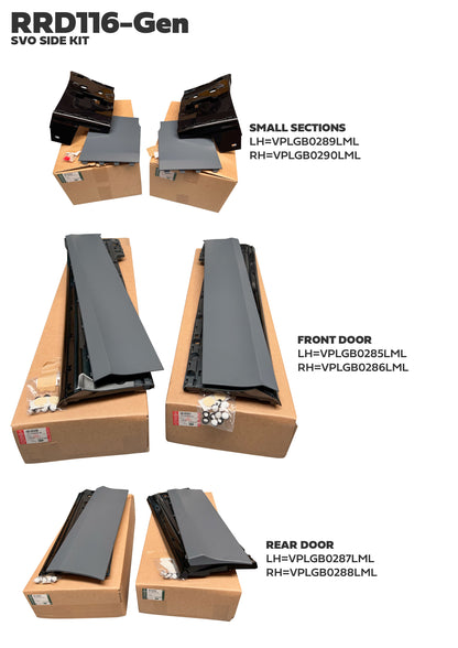 Genuine SVO Door Moulding Kit for Range Rover L405