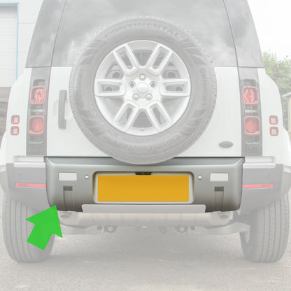 Rear Bumper for Land Rover Defender L663 - Gloss Black