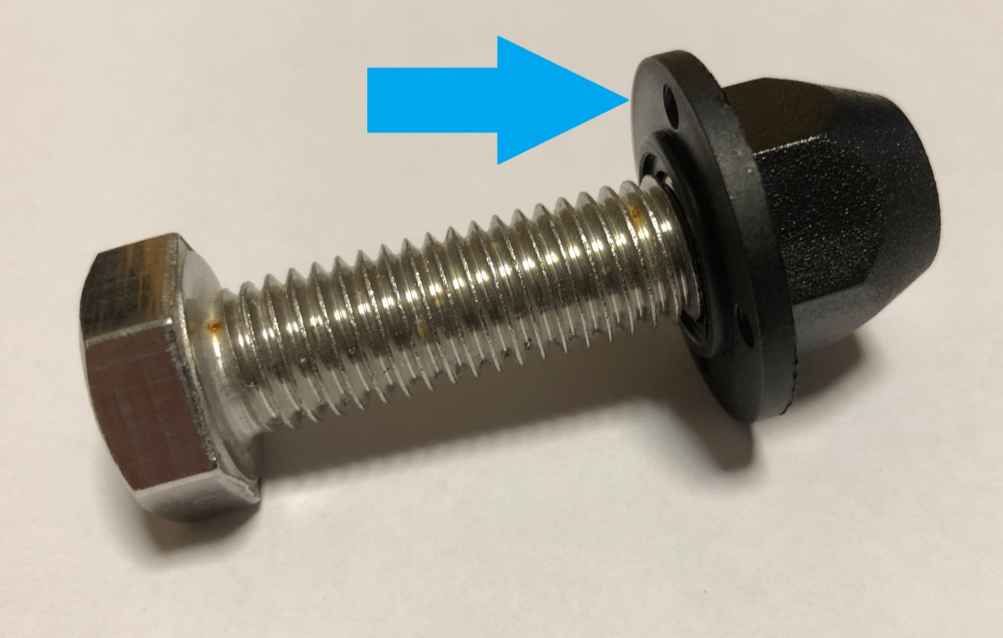 M12 Plastic Dome Nut - Pack of 10