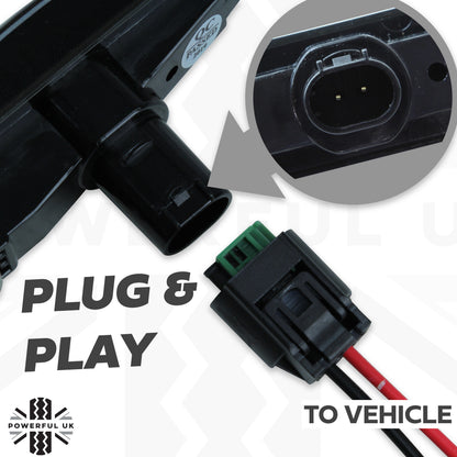 Side Repeaters for Rage Rover Sport L320 (Pair) - LED - Clear