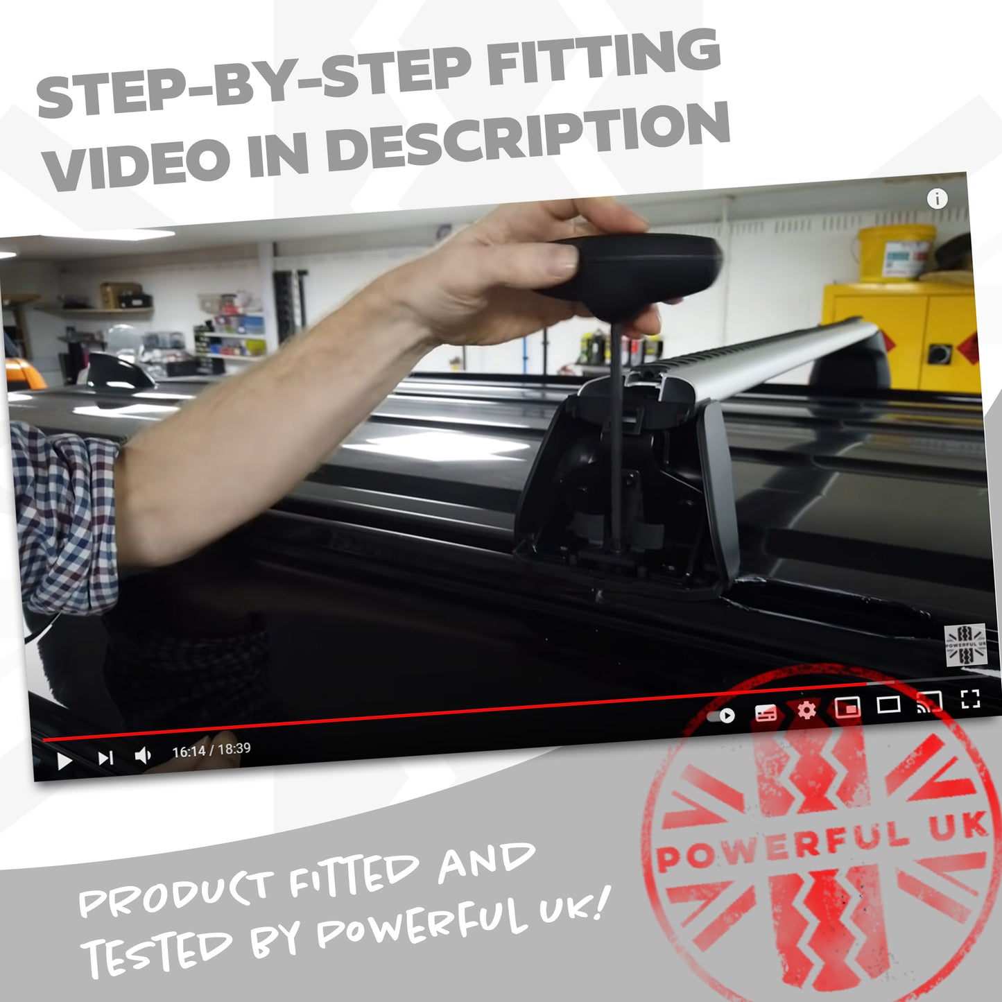 Roof Cross Bar Kit for Land Rover Defender L663 (110 model)